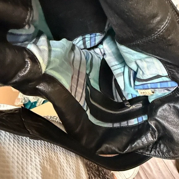 TaLuLa de la Lune Fringe Boho Leather purse - Picture 2 of 7